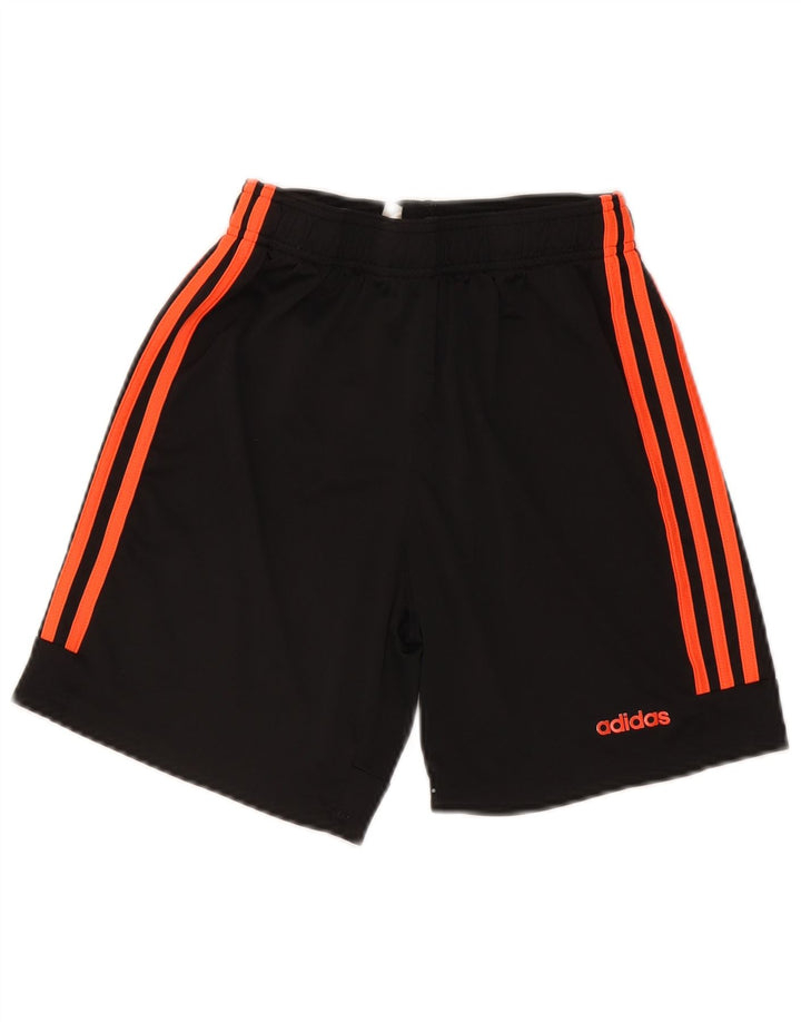 Adidas Boys Sport Shorts 13-14 Years Black Polyester