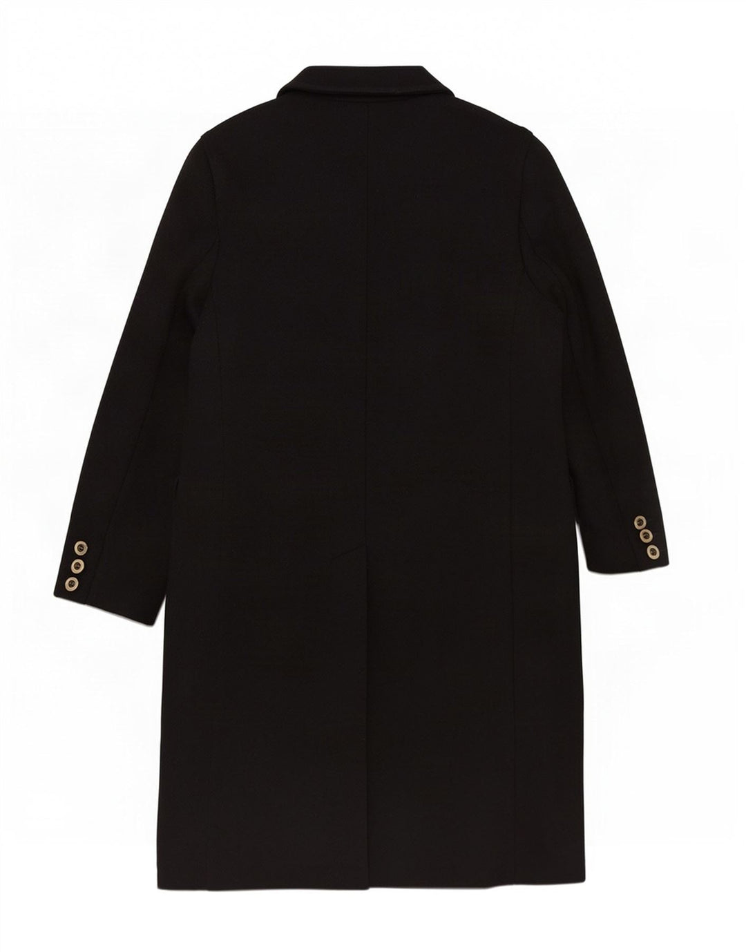 Max Mara Womens Weekend Overcoat UK 12 Medium Black Wool