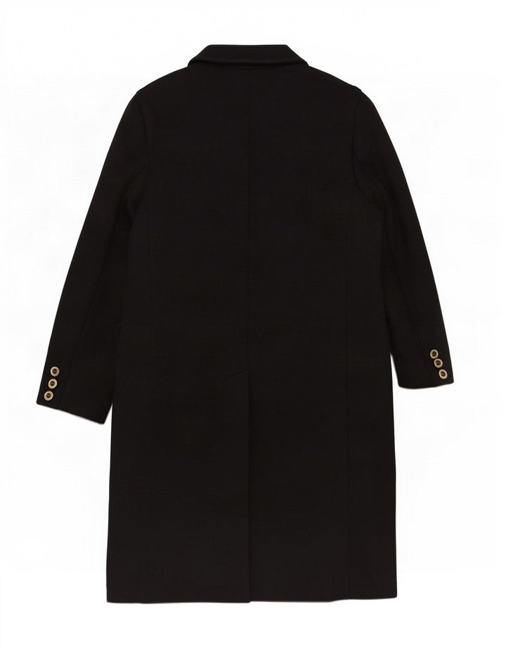 Max Mara Womens Weekend Overcoat UK 12 Medium Black Wool