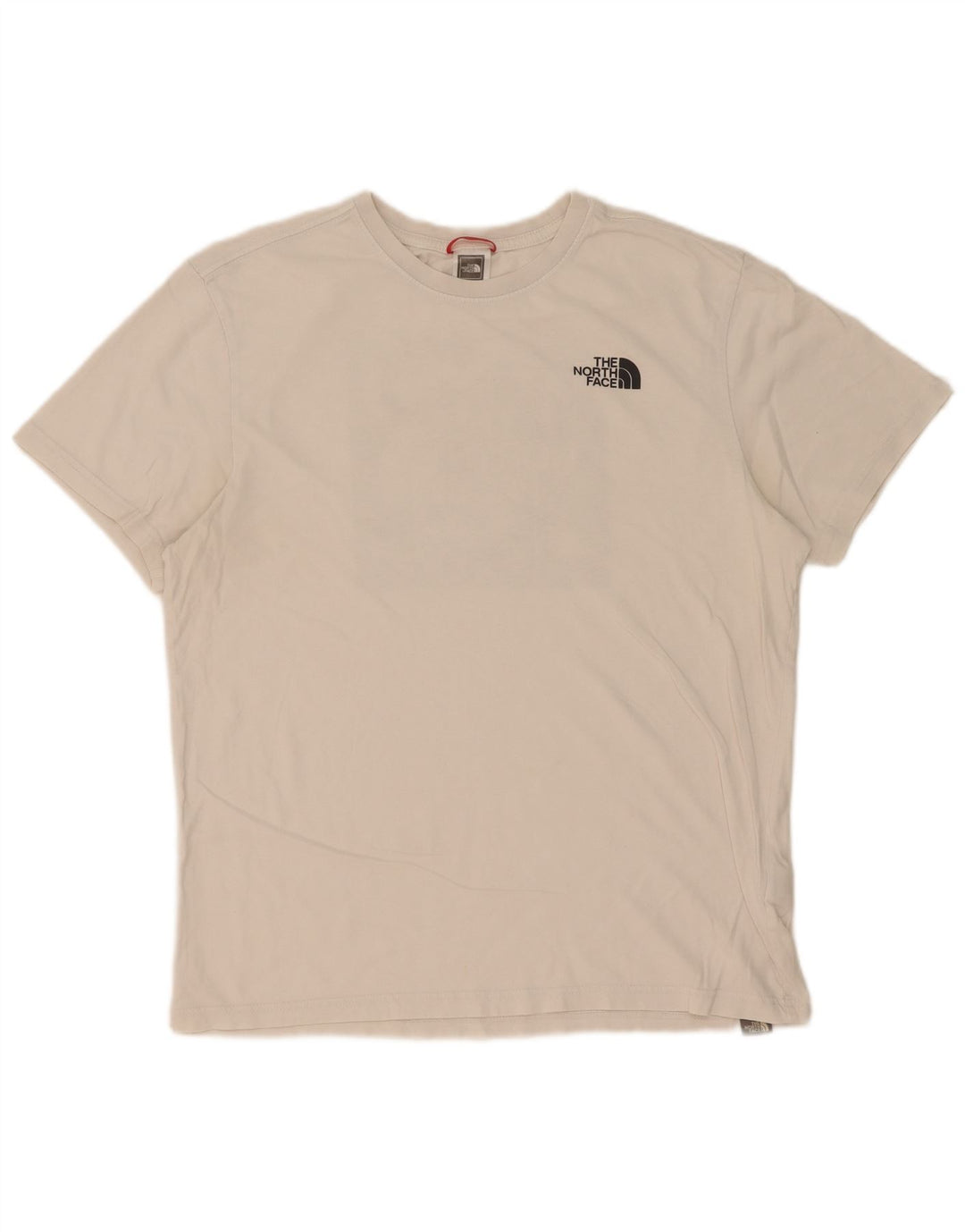 The North Face Mens Graphic T-Shirt Top Medium White Cotton