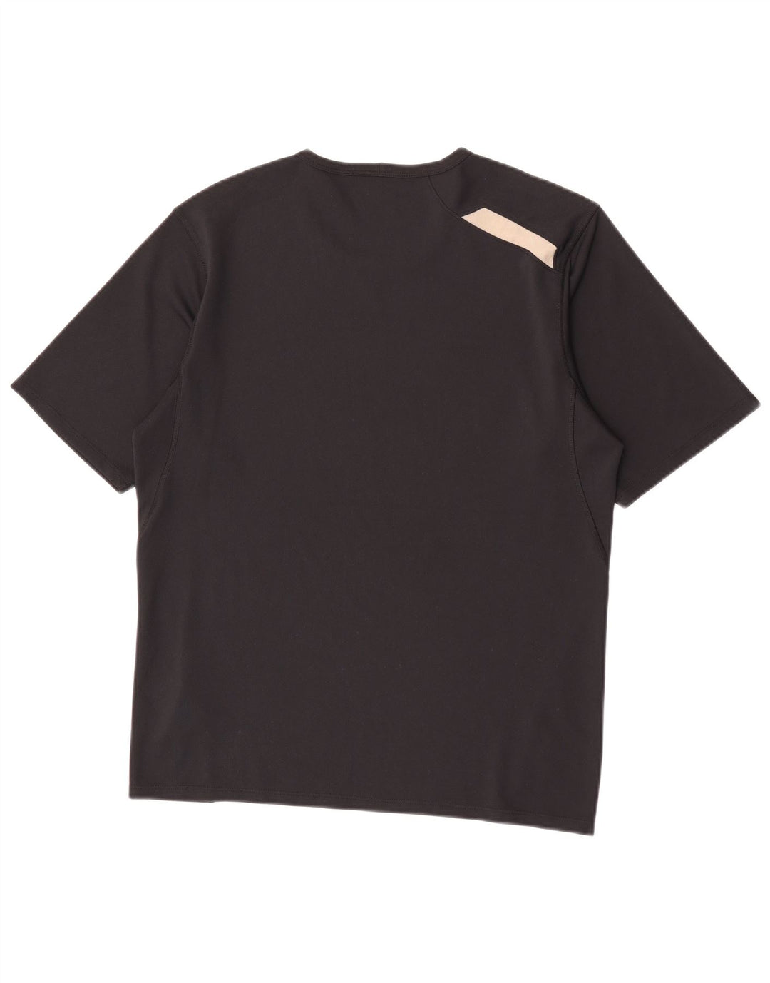 Nike Mens T-Shirt Top Medium Black Polyester