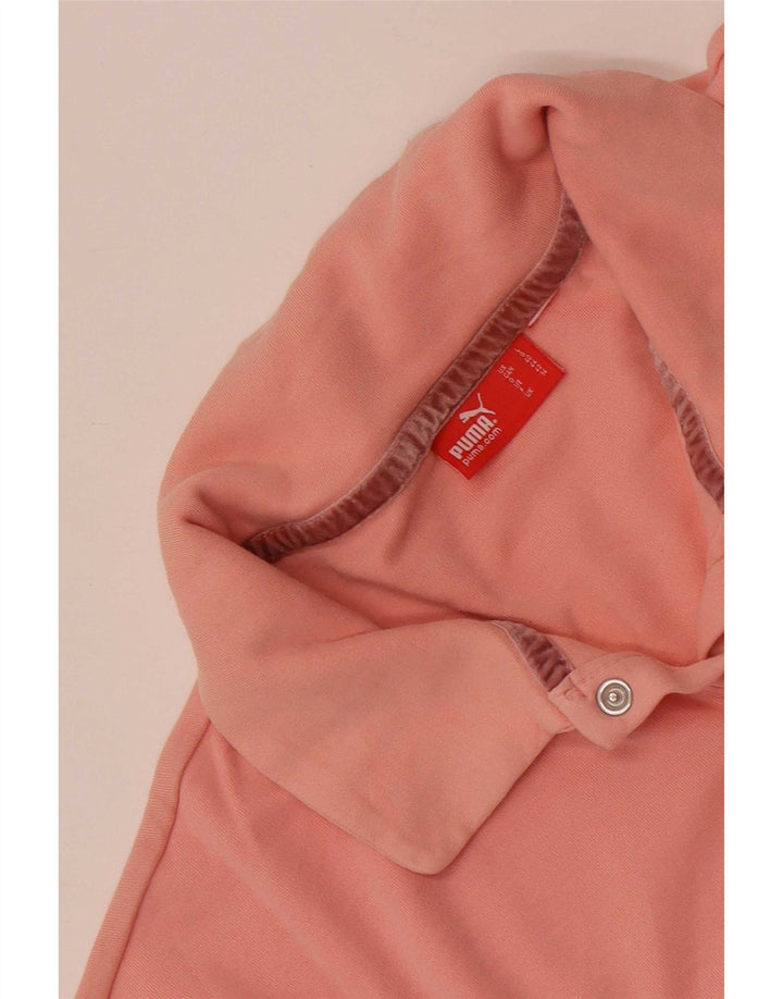 Tricou polo Puma pentru femei UK 14 Large Pink