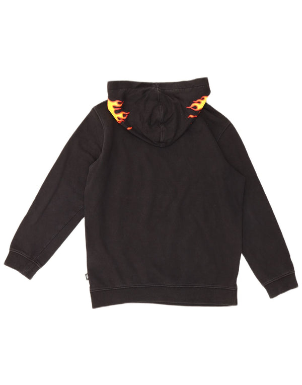 Vans Pull à capuche graphique pour garçon 12-13 ans Grand Noir