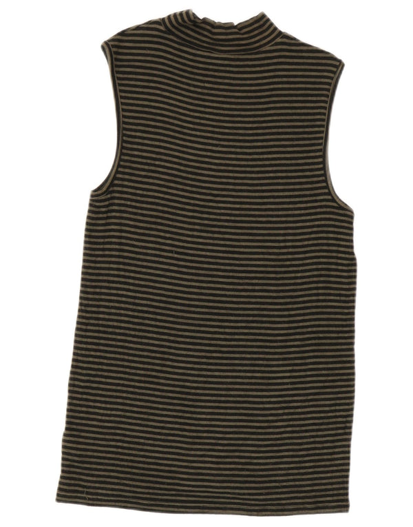 Gap Damevest Top UK 12 Medium Sort Stribet Modal