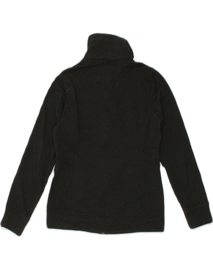 O'NEILL Womens Tracksuit Top Jacket UK 10 Small Black Polyester | Vintage O'Neill | Thrift | Second-Hand O'Neill | Used Clothing | Messina Hembry 