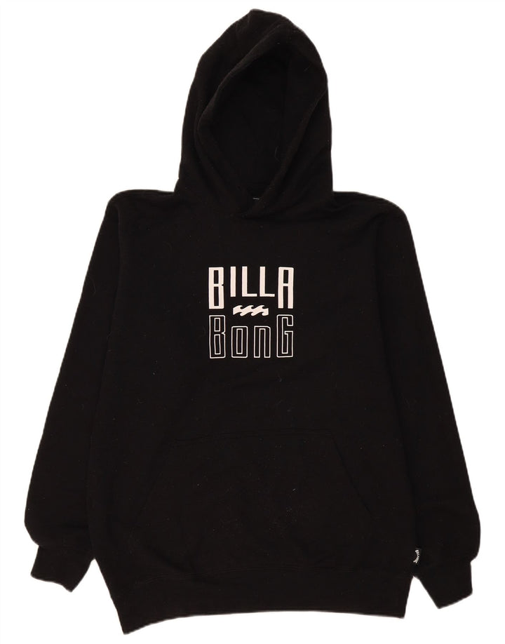 Billabong Mens Graphic Hoodie Jumper Medium Black