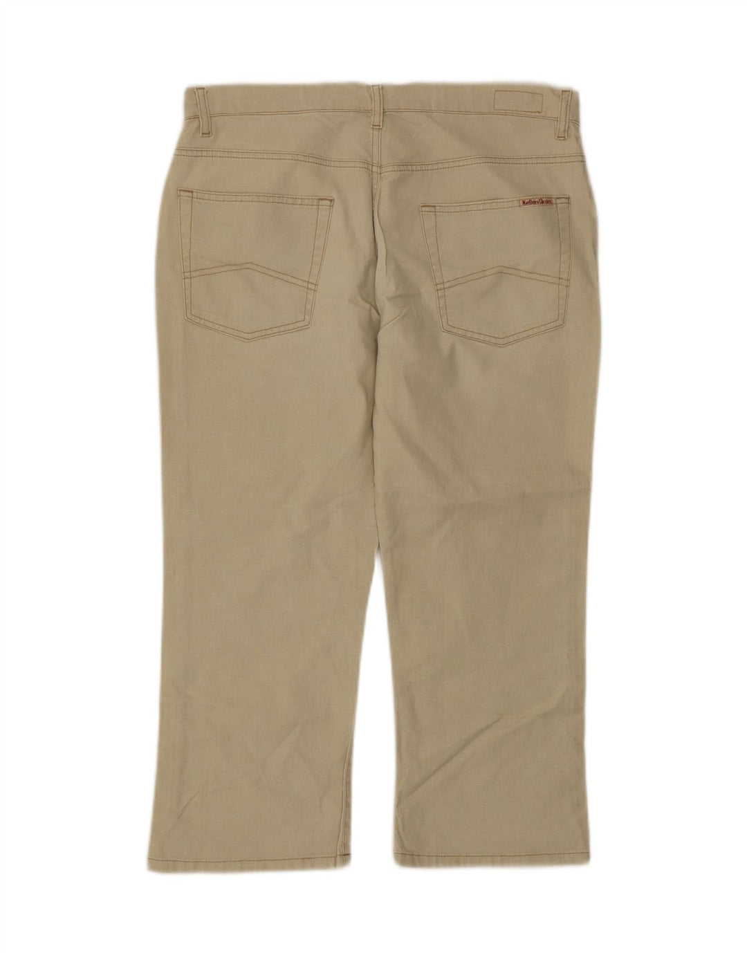 Calça capri feminina MARLBORO CLASSICS regular fit W33 L22 algodão verde