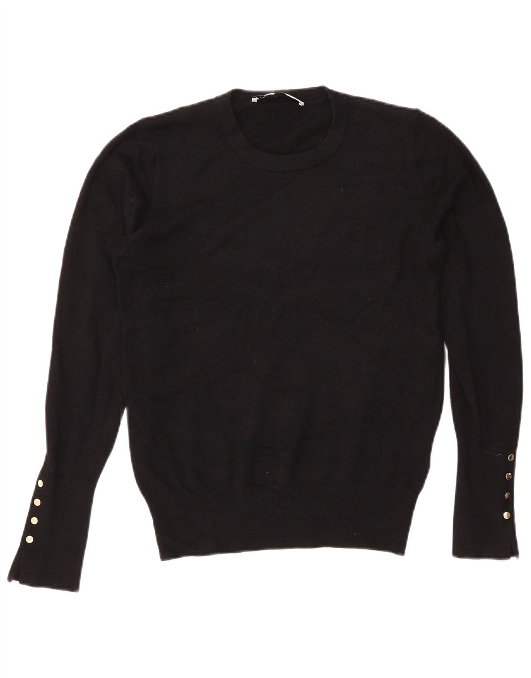 Zara dame sweater med rund hals DK 16 Stor sort