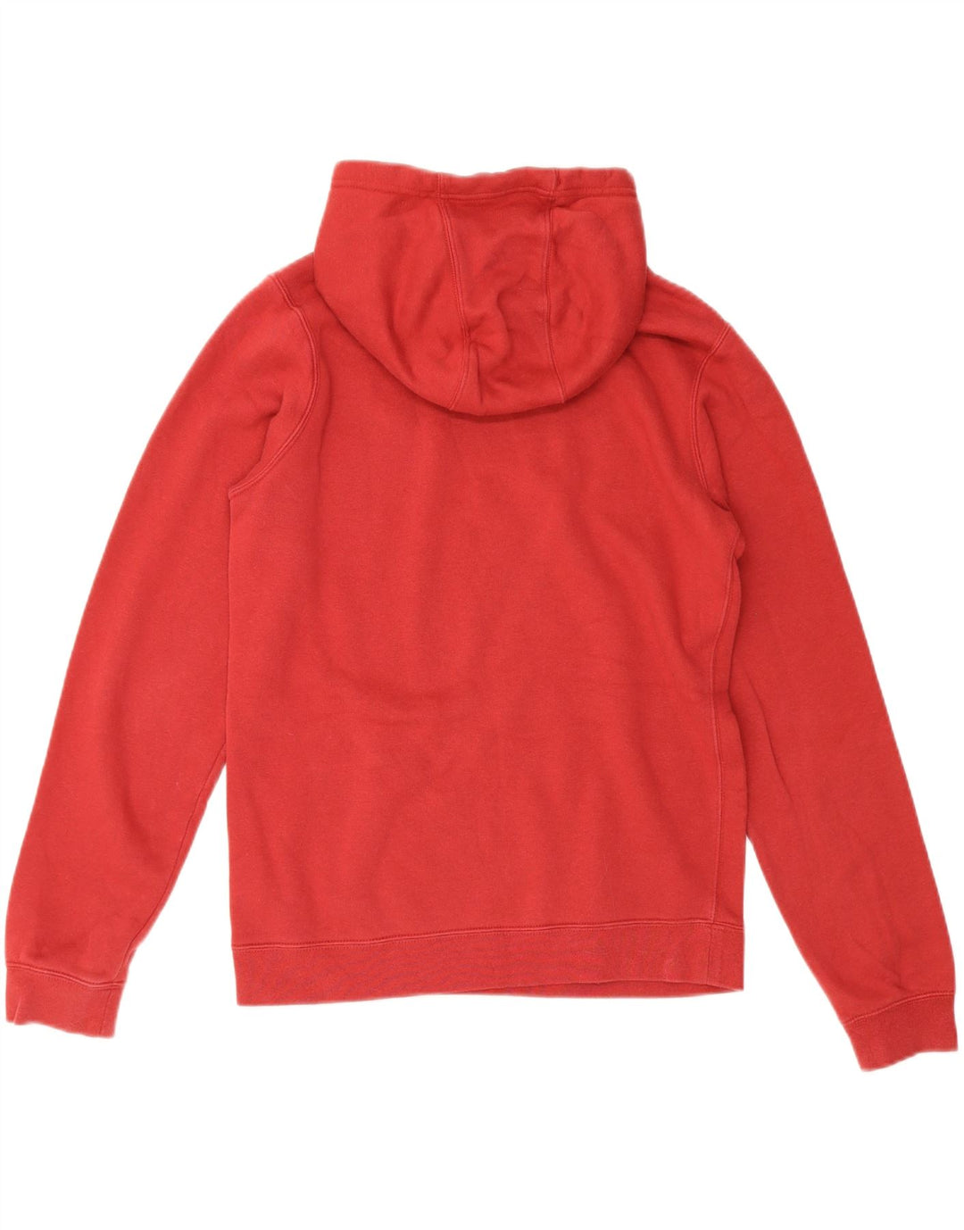 Nike Mens Graphic Hoodie Jumper Small Red Cotton