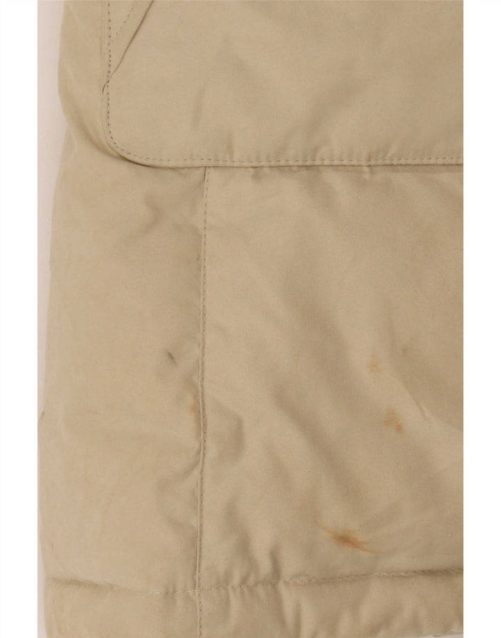 Fila Damen Wattierter Mantel UK 14 Large Beige Polyester