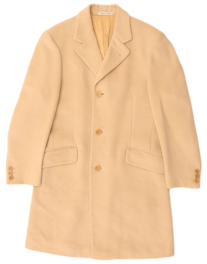 Pal Zileri Herrenmantel IT 46 Small Beige Schurwolle