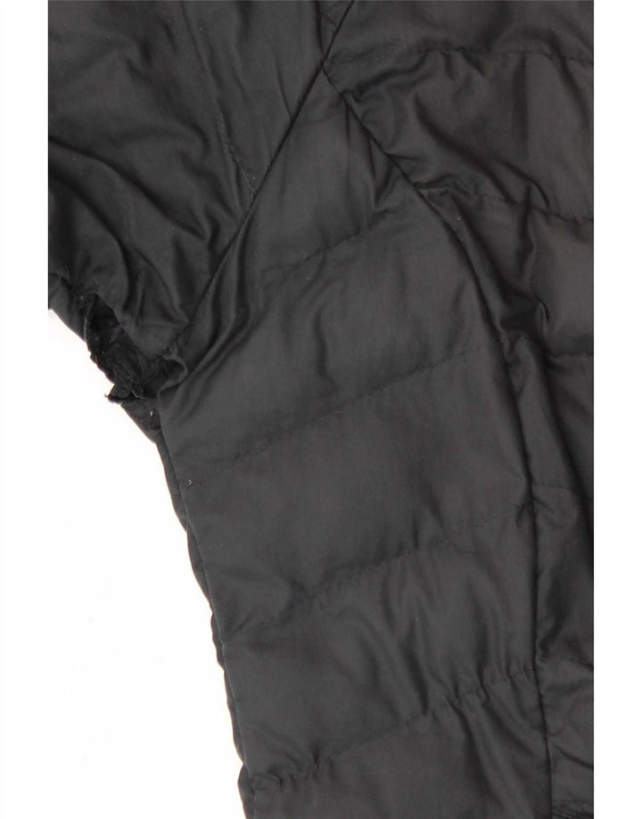 Columbia Womens Hooded Padded Jacket UK 16 Large Black Polyester