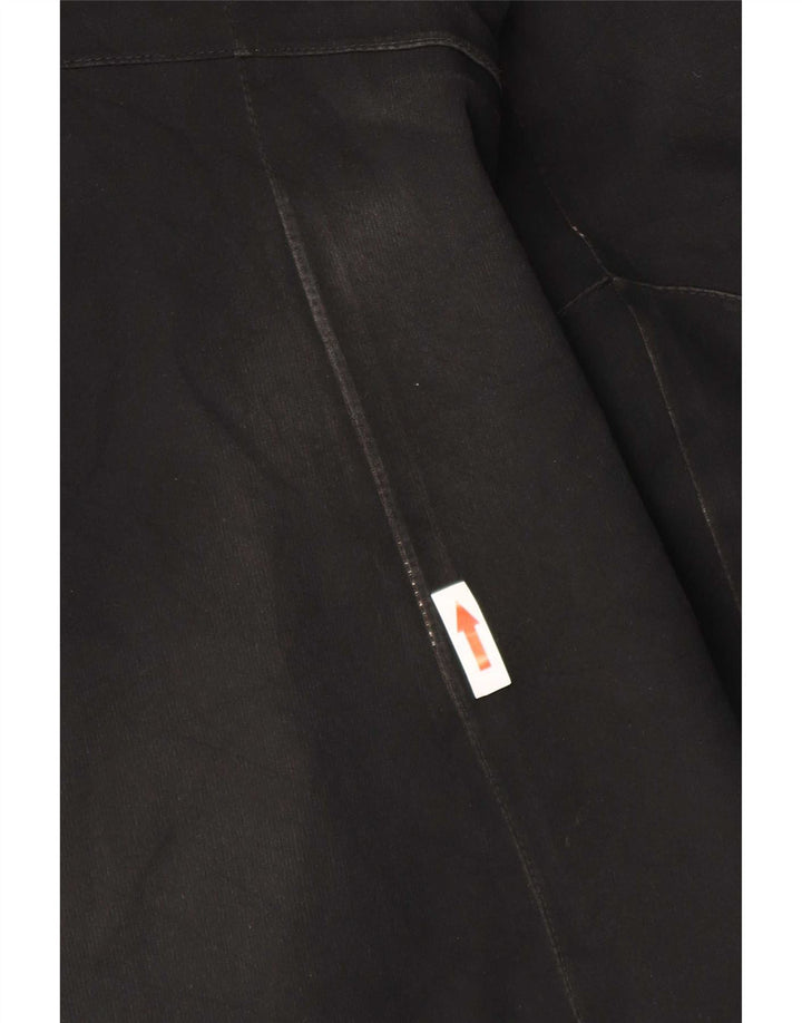 Patagonia Womens Hooded Windbreaker Coat UK 14 Medium Black Polyester