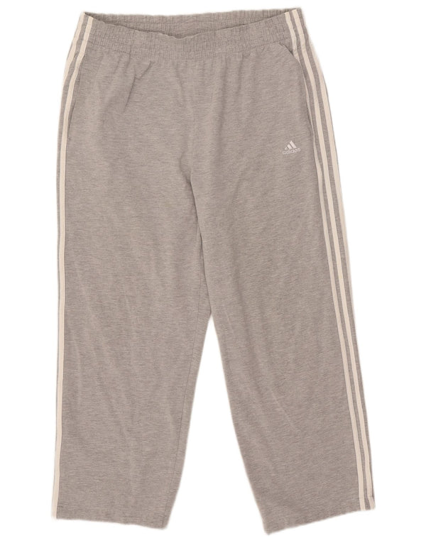 Adidas Pantalon de Survêtement Homme XL Gris Moucheté Coton