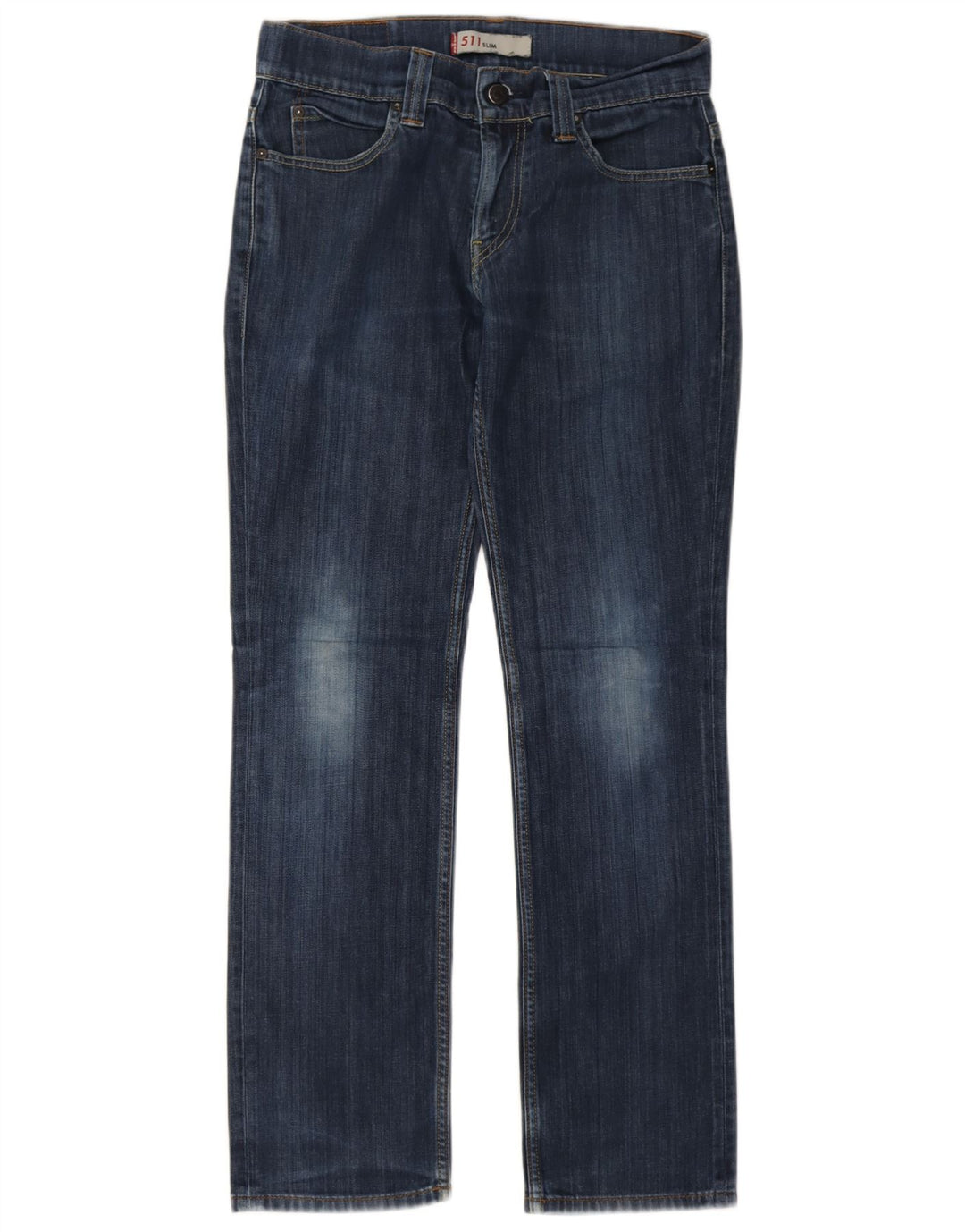 Levi's Herre 511 Slim Jeans W32 L32 Blå Bomuld