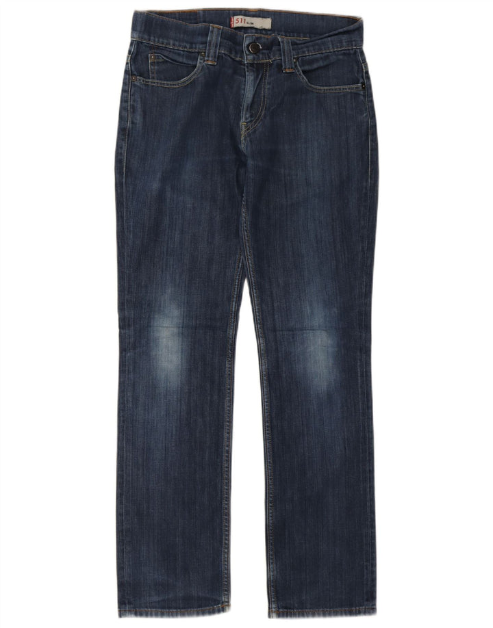 Levi's Herre 511 Slim Jeans W32 L32 Blå Bomuld