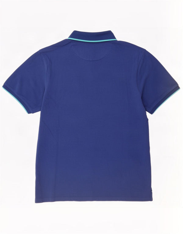 North Sails Mens Polo Shirt Large Blue Cotton