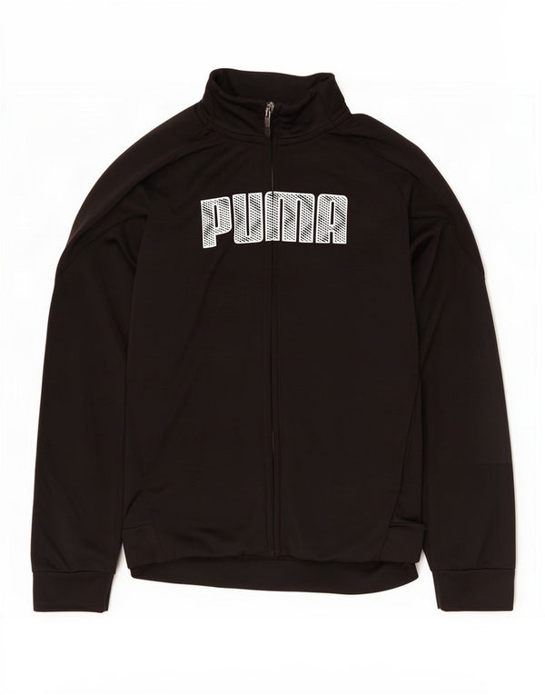 Puma Veste de Survêtement Graphique Garçon 11-12 ans Noir