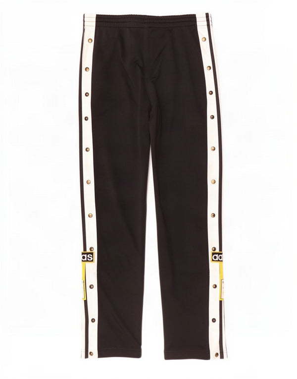 Adidas Mens Graphic Tracksuit Trousers Medium Black Colourblock Polyester