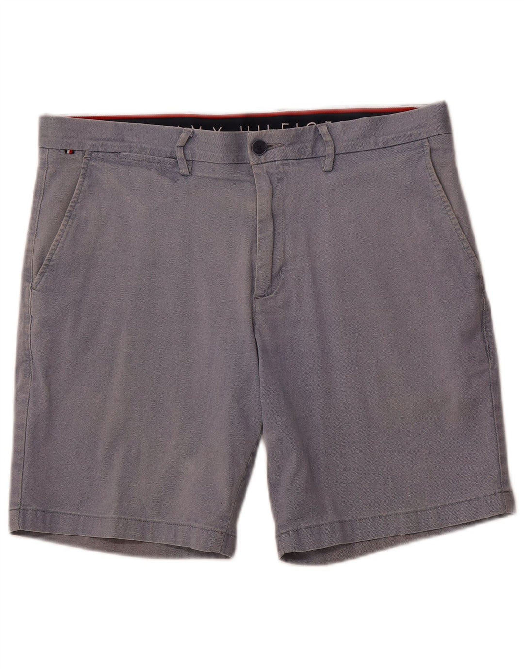 TOMMY HILFIGER Mens Chino Shorts W36 Large Blue Cotton