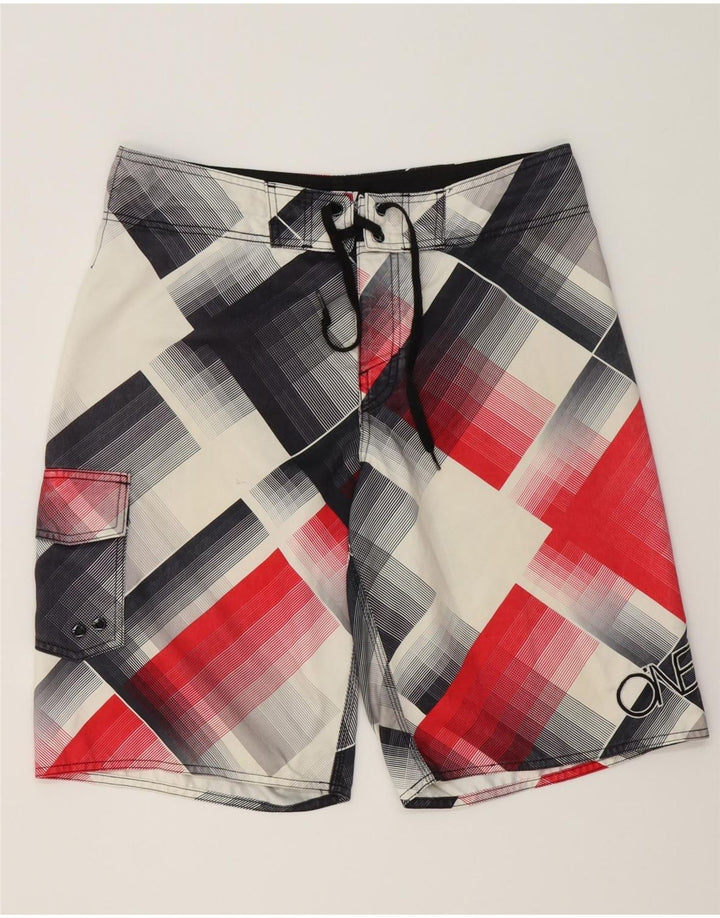 Pantaloncini da bagno da uomo O'NEILL Poliestere geometrico multicolore medio