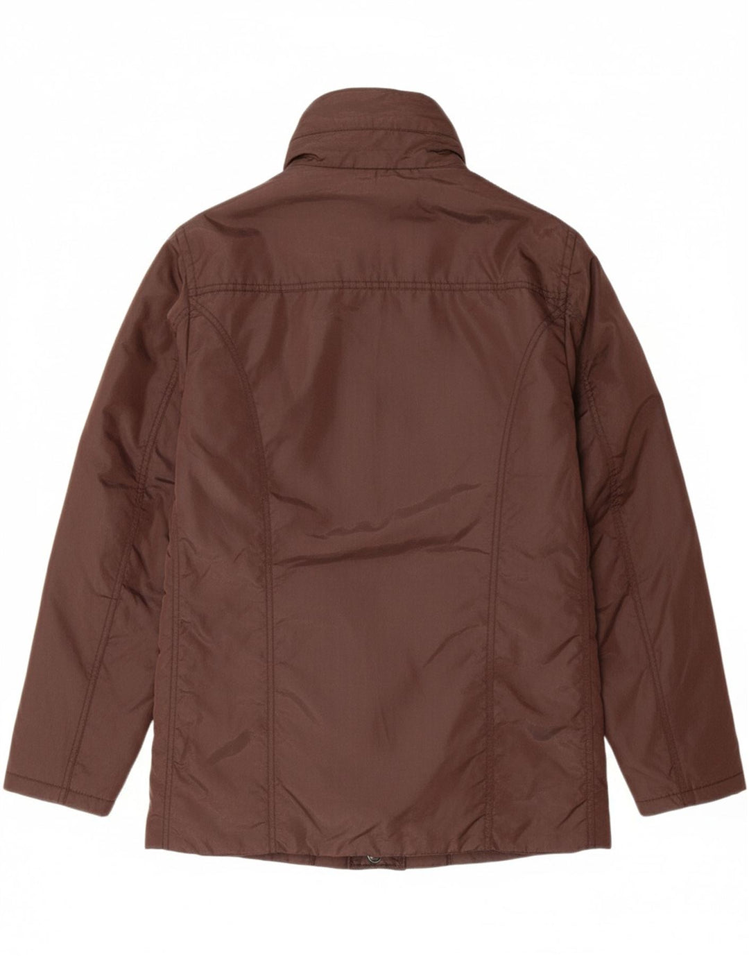 CONTE OF FLORENCE Mens Padded Jacket IT 46 Small Brown Vintage Conte of Florence and Second-Hand Conte of Florence from Messina Hembry 