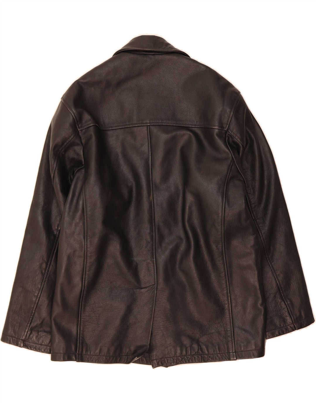 KEENAN Mens Leather Jacket UK 38 Medium Black Leather Vintage Keenan and Second-Hand Keenan from Messina Hembry 