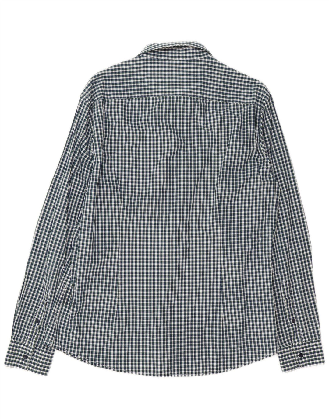 Trussardi Jeans Mens Shirt Size 42 Large Multicoloured Gingham