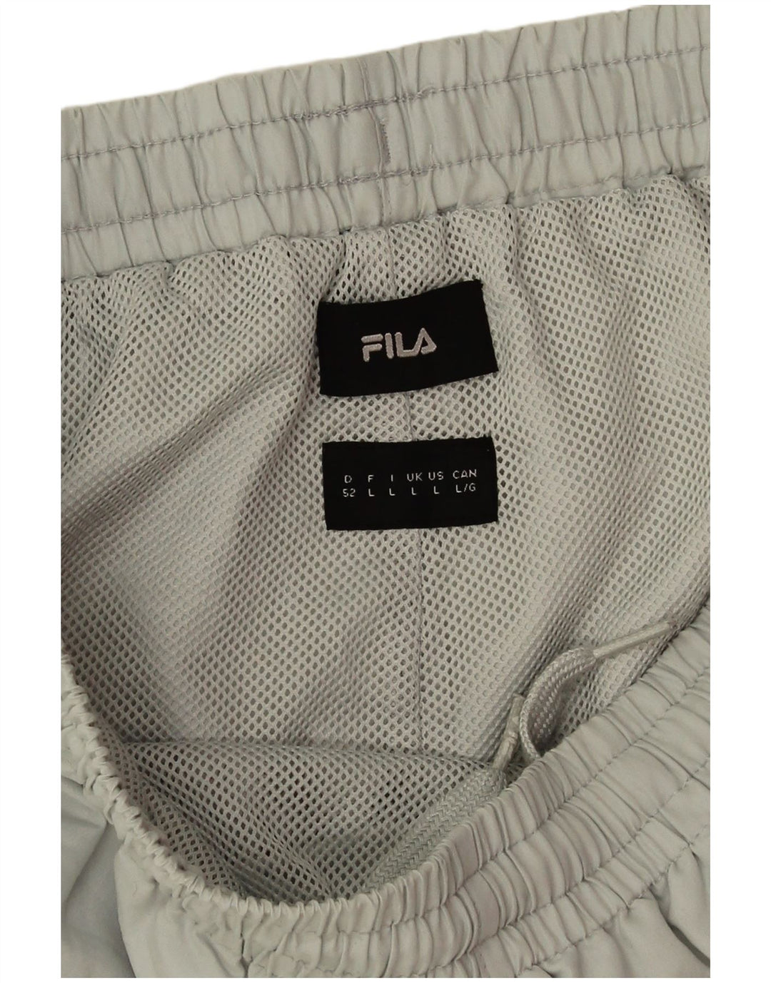 Fila Mens Graphic Tracksuit Trousers Joggers Large  Green Polyester