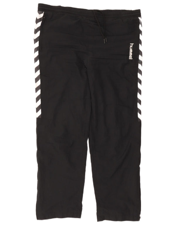 Hummel Pantalon De Survêtement Graphique Homme Large Noir Polyester Colorblock