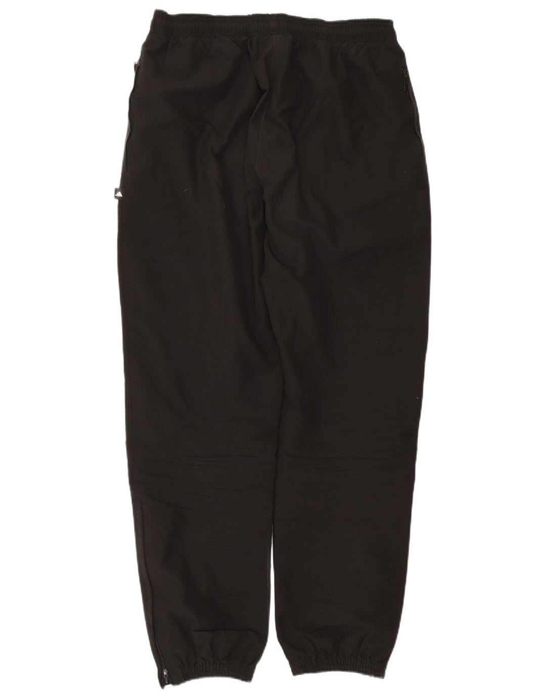 ADIDAS Mens Tracksuit Trousers Joggers Small Black Polyester