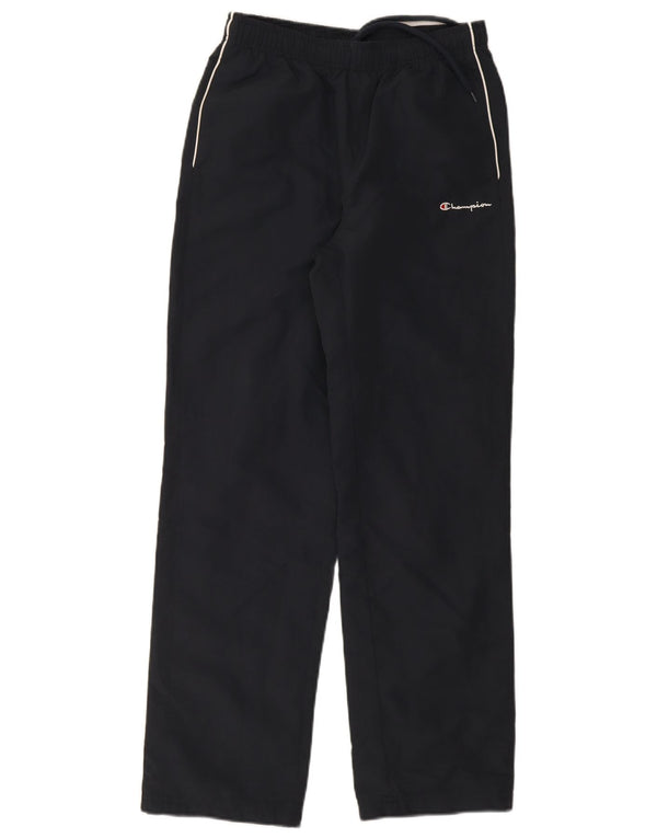 Pantaloni da tuta da uomo Champion piccoli in poliestere blu navy