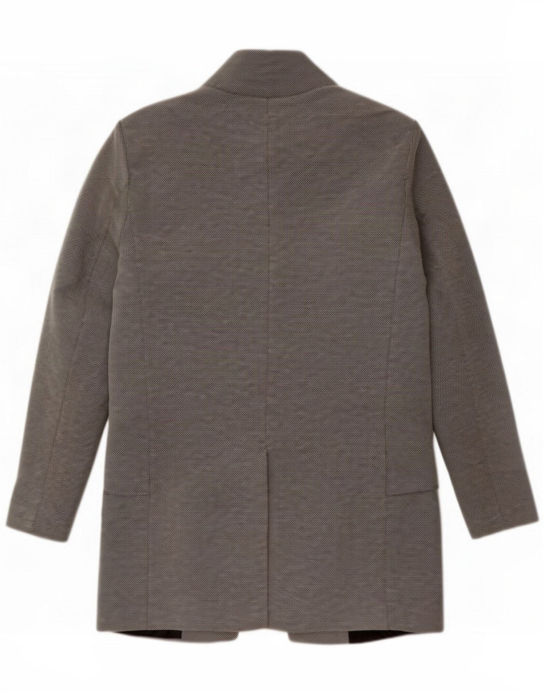 Pardessus ouvert pour homme Zara UK 36 Petit Gris Polyester