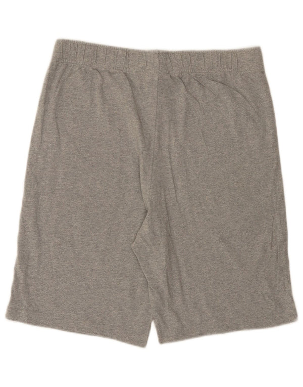 Champion Mens Graphic Sport Shorts 2XL Grey Flecked Cotton