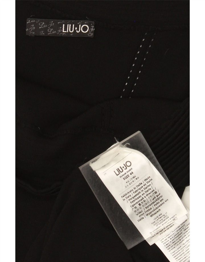 Abito Donna Liu Jo con Spalle Scoperte IT 44 Medio Nero Viscosa