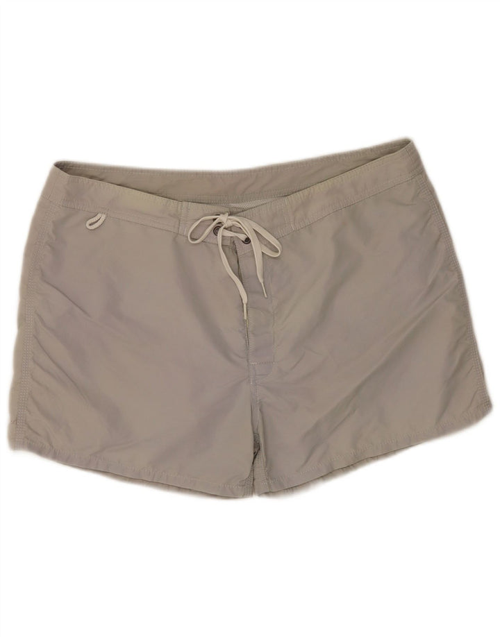 Sundek Herre badeshorts Stor Gråstribet Nylon