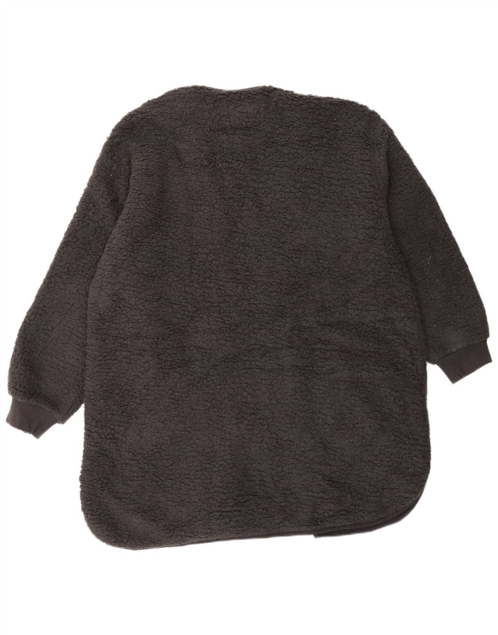 MARKS & SPENCER Womens Longline Cardigan Sweater UK 14 Medium Black