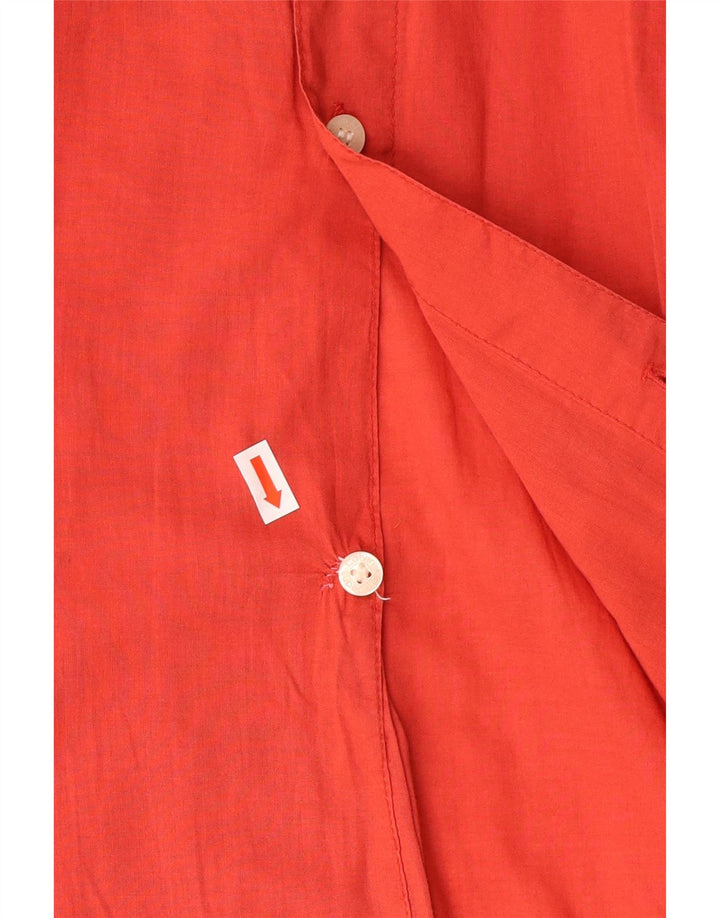 Calvin Klein Jeans Mens Shirt 2XL Red Cotton