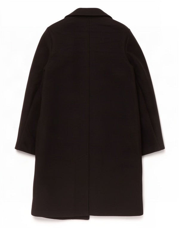 Zara Womens Open Overcoat UK 10 Small Black Polyester
