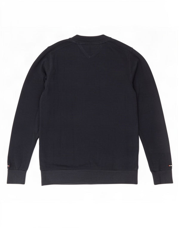 Tommy Hilfiger Herre Graphic Crew Neck Jumper Sweater Medium Navy Blue