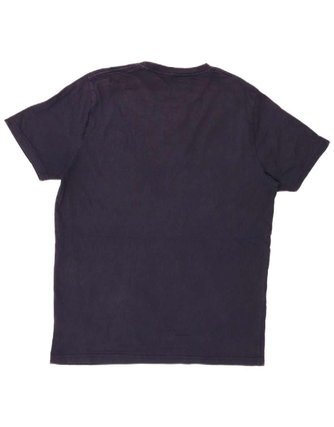 JOULES Mens T-Shirt Top Large Navy Blue Cotton
