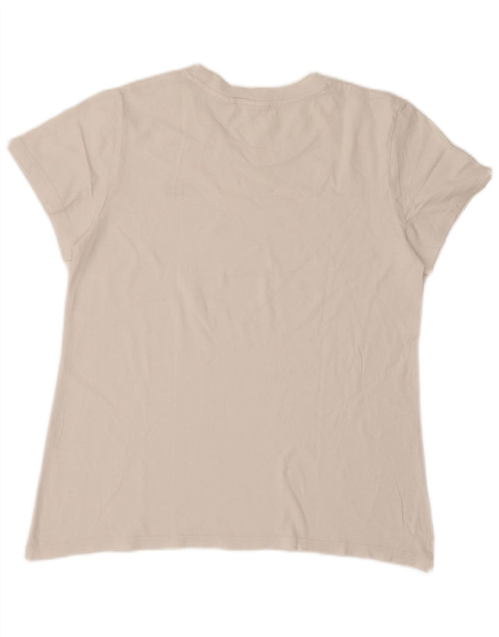 LEVI'S Womens T-Shirt Top UK 14 Medium White
