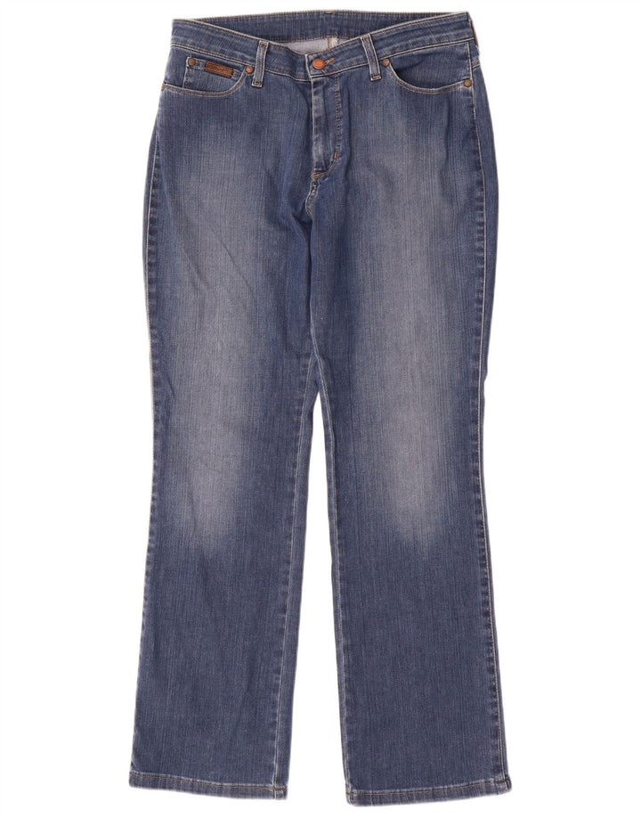 Женские джинсы Wrangler Curvy Bootcut W32 L30 синие, хлопок