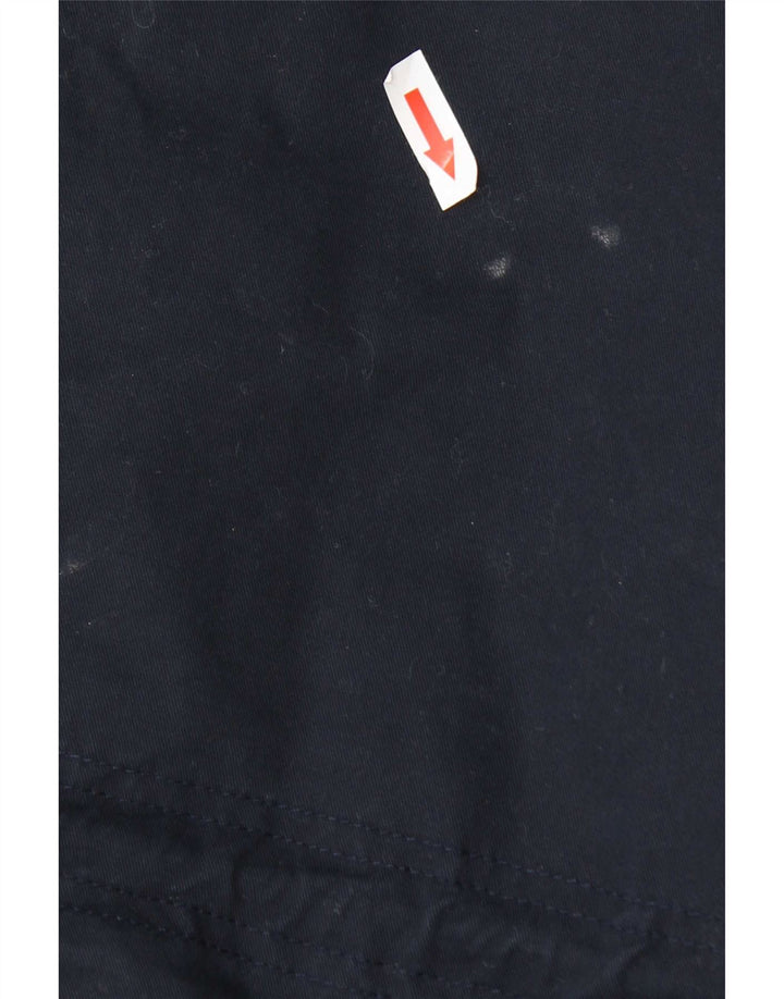 Marks & Spencer Mens Oversized Hooded Parka Jacket UK 8 Small Navy Blue