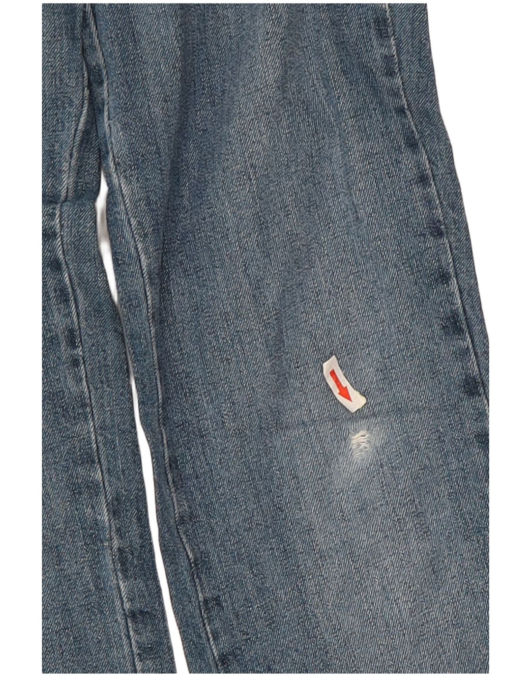 Damskie jeansy Capri Benetton W28 L19 Niebieskie