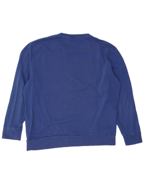 Levi's Mens Graphic Sweatshirt Jumper XL Blue Cotton