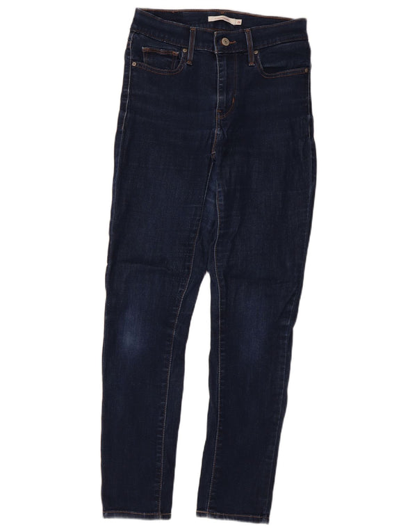 Blugi skinny pentru slăbit pentru femei Levi's W26 L30 bumbac bleumarin