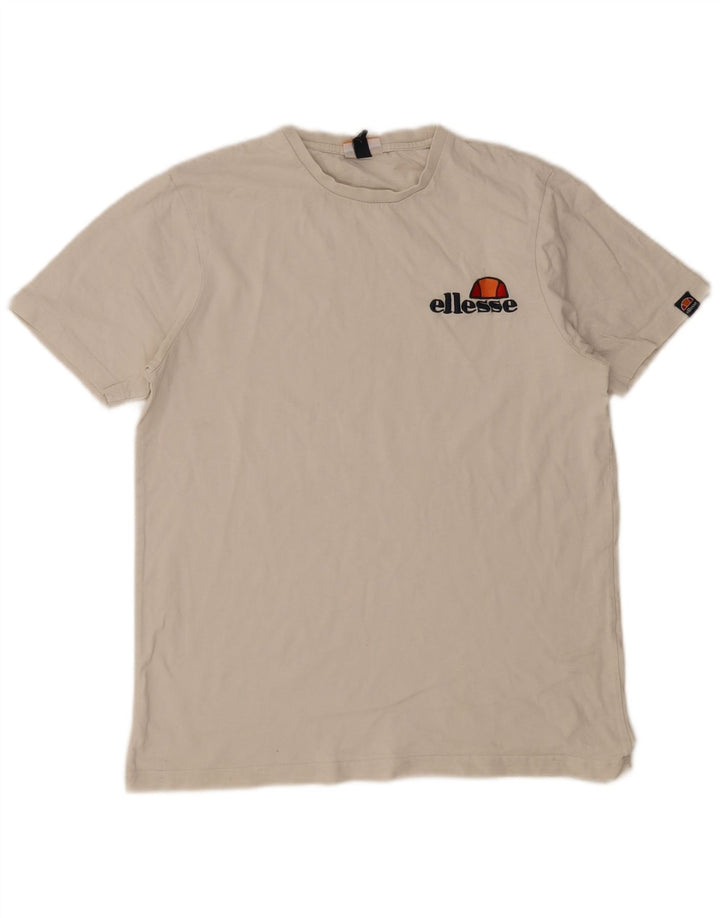 Ellesse T-Shirt Graphique Homme Grand Blanc