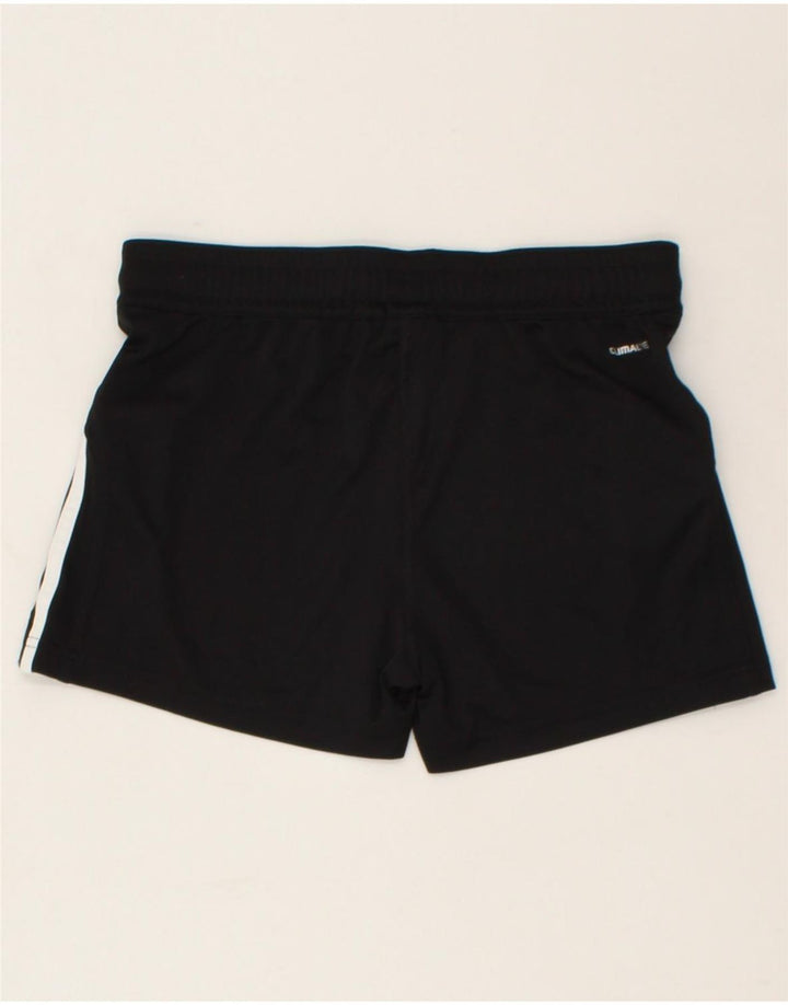 ADIDAS Boys Climalite Sport Shorts 11-12 Years Black Polyester Vintage Adidas and Second-Hand Adidas from Messina Hembry 