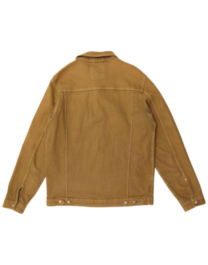 Мужская джинсовая куртка Zara UK 38, средний хаки